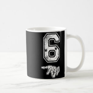 Number 6 Matching 67 Meme Couples Halloween Costum Coffee Mug