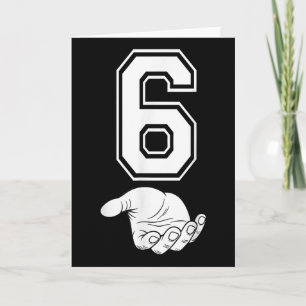 Number 6 Matching 67 Meme Halloween Costume Men Wo Card