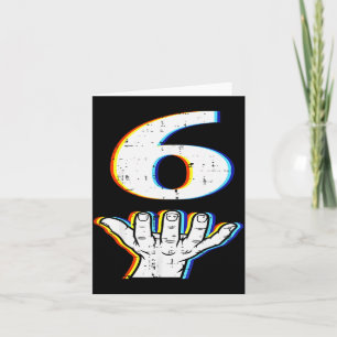 Number 6 Matching 67 Meme Halloween Costume Men Wo Card