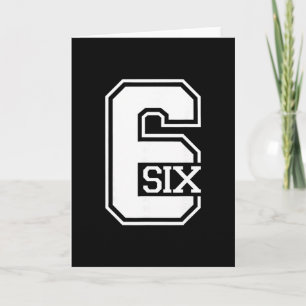 Number 6 Matching 67 Meme Halloween Costume Men Wo Card