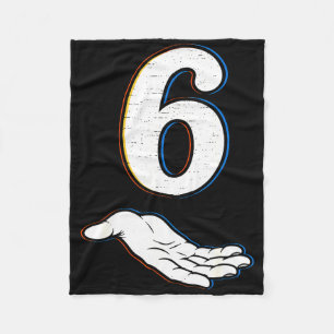 Number 6 Matching 67 Meme Halloween Costume Men Wo Fleece Blanket