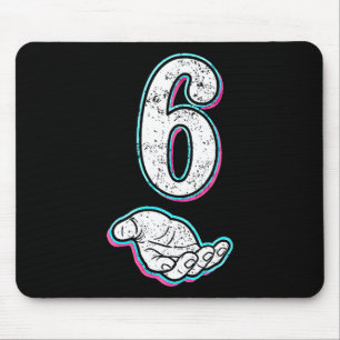Number 6 Matching 67 Meme Halloween Costume Men Wo Mouse Pad