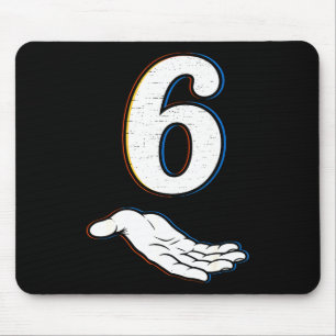 Number 6 Matching 67 Meme Halloween Costume Men Wo Mouse Pad