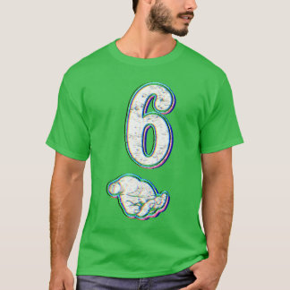 Number 6 Matching 67 Meme Halloween Costume Men Wo T-Shirt