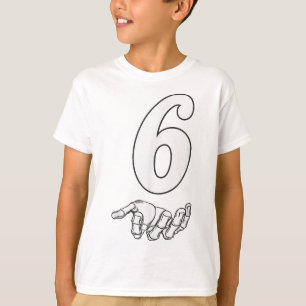 Number 6 Matching 67 Meme Halloween Costume Men Wo T-Shirt
