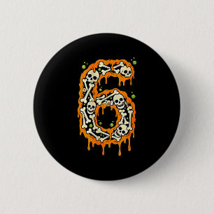 Number 6 Six Seven 6 7 Meme Funny Design Couples H Cm Round Badge