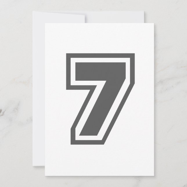 Number 7 (Front)