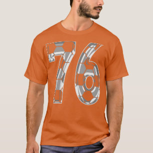 Number 76 Jersey 76 Mum Player Fan T-Shirt