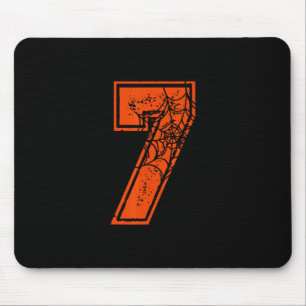 Number 7 67 Meme Halloween Pumpkin Costume Matchin Mouse Pad