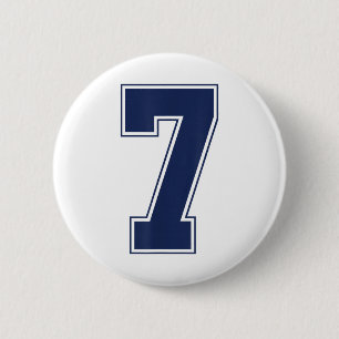 Number 7 6 Couple Costume Duo 67 Six Seven Meme Fu Cm Round Badge