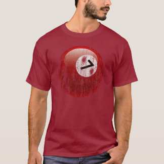 NUMBER 7 BILLIARDS BALL - ERODED AND AGED T-Shirt