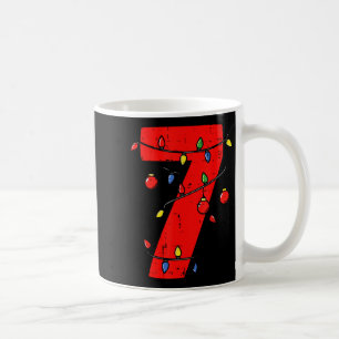 Number 7 Christmas 6 7 Matching 67 Meme Men Women Coffee Mug