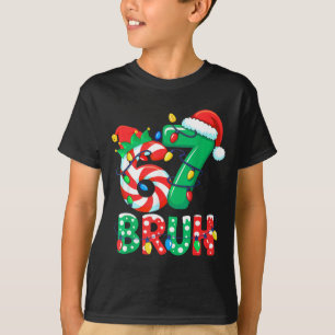 Number 7 Funny Meme Saying 6 7 Six Seven Christmas T-Shirt