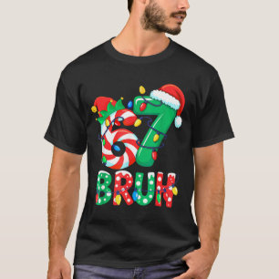 Number 7 Funny Meme Saying 6 7 Six Seven Christmas T-Shirt