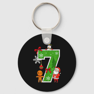 Number 7 Matching 67 Meme Christmas Costume Men Wo Key Ring