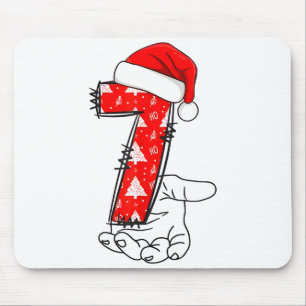 Number 7 Matching 67 Meme Christmas Costume Men Wo Mouse Pad