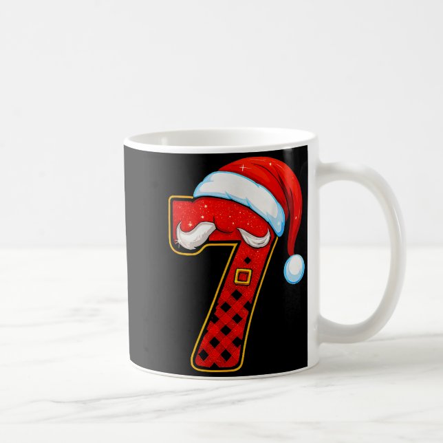 Number 7 Matching 67 Meme Christmas Pajamas Men Wo Coffee Mug (Right)