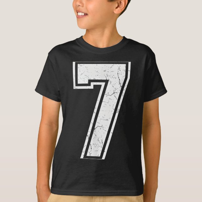 Number 7 Matching 67 Meme Costume Men Women Kids  T-Shirt (Front)