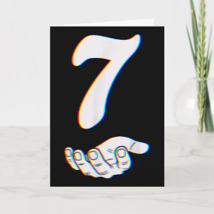 Number 7 Matching 67 Meme Halloween Costume Men Wo Card