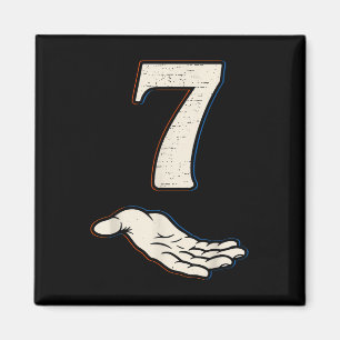 Number 7 Matching 67 Meme Halloween Costume Men Wo Magnet