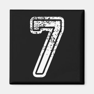 Number 7 Matching 67 Meme Halloween Costume Men Wo Magnet