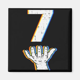 Number 7 Matching 67 Meme Halloween Costume Men Wo Magnet