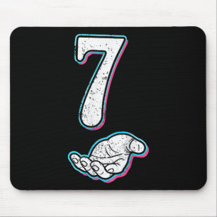 Number 7 Matching 67 Meme Halloween Costume Men Wo Mouse Pad