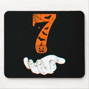Number 7 Matching 67 Meme Halloween Costume Men Wo Mouse Pad