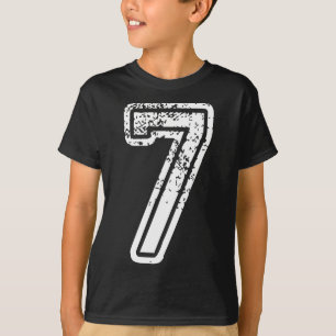 Number 7 Matching 67 Meme Halloween Costume Men Wo T-Shirt