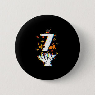 Number 7 Matching 67 Meme Thanksgiving 6 7 Men Wom Cm Round Badge