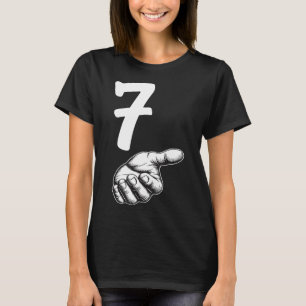 Number 7 Matching Duo 67 Meme Gen Alpha Slang Hall T-Shirt