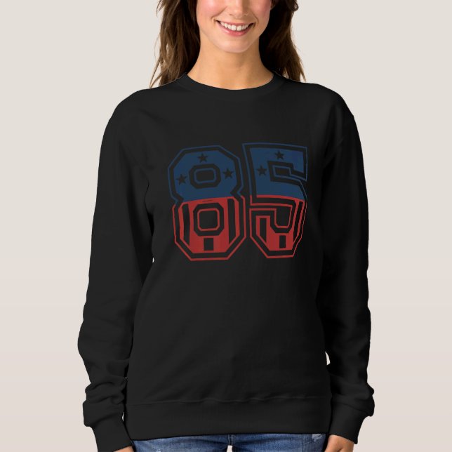 Number 85 USA Sweatshirt (Front)