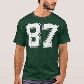 Number 87 - Best Classic College American Varsity  T-Shirt