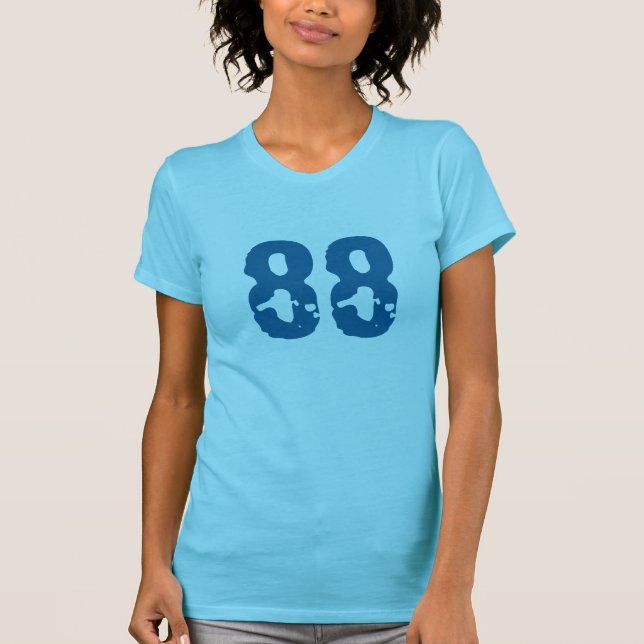 number 88 T-shirt design (Front)