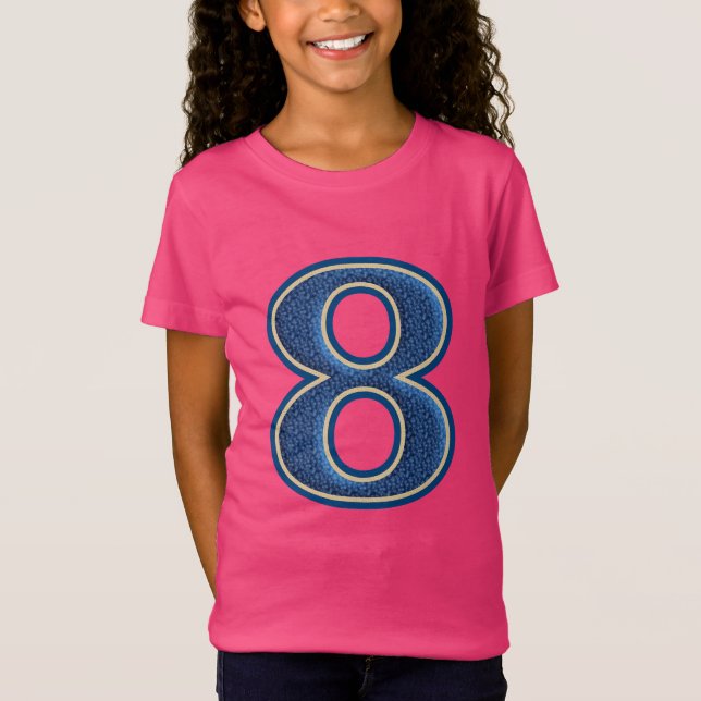 Number 8 T-Shirt (Front)