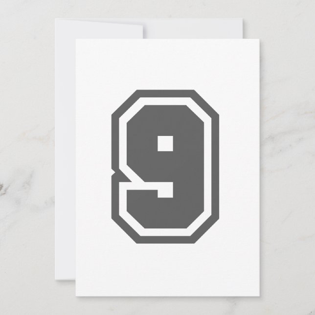 Number 9 (Front)