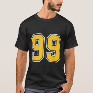 Number 99 Football Team Uniform Sport Jersey Men W T-Shirt