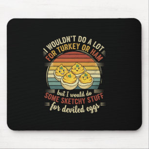 Number 9 Years Ice Hockey 9th Birthday (2)  Mouse Pad