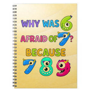 Number Day Maths Notebook   Funny Numbers Joke
