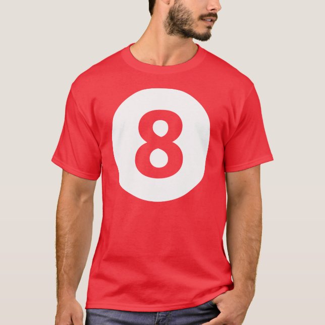 Number eight T-Shirt (Front)