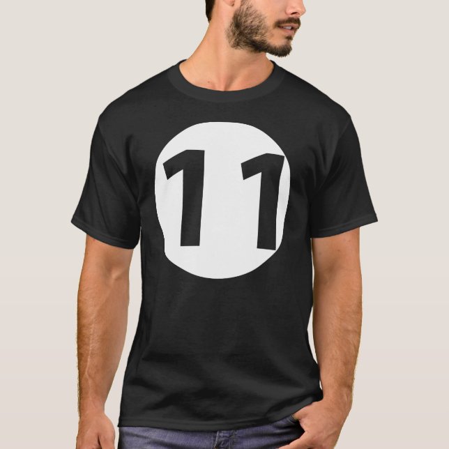 Number eleven T-Shirt (Front)