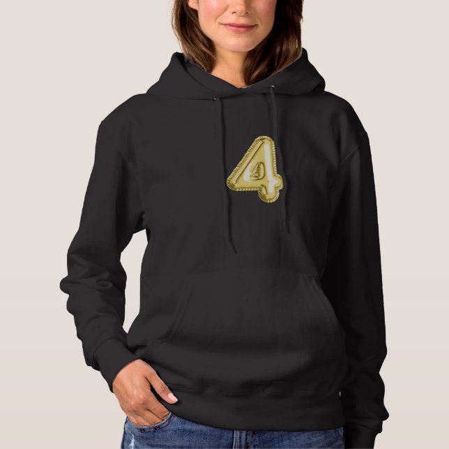 Number Four  4 Hoodie (Front)