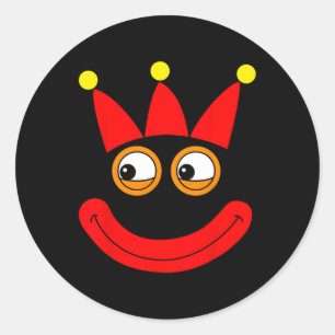 Number Halloween Costume Group Matching 2 Classic Round Sticker