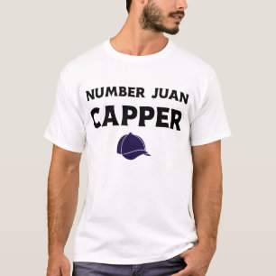 Number Juan Capper Funny Slang Humour #1 Liar T-Shirt