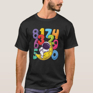 Number Learning calculator costume matc day Math O T-Shirt