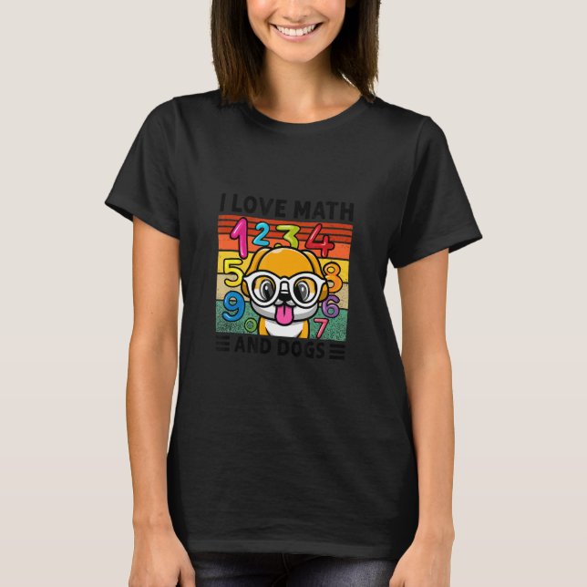 Number Learning calculator costume matc day Math O T-Shirt (Front)