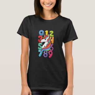 Number Learning calculator costume matc day Math O T-Shirt