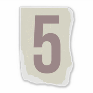 Number Magazine Ransom 5