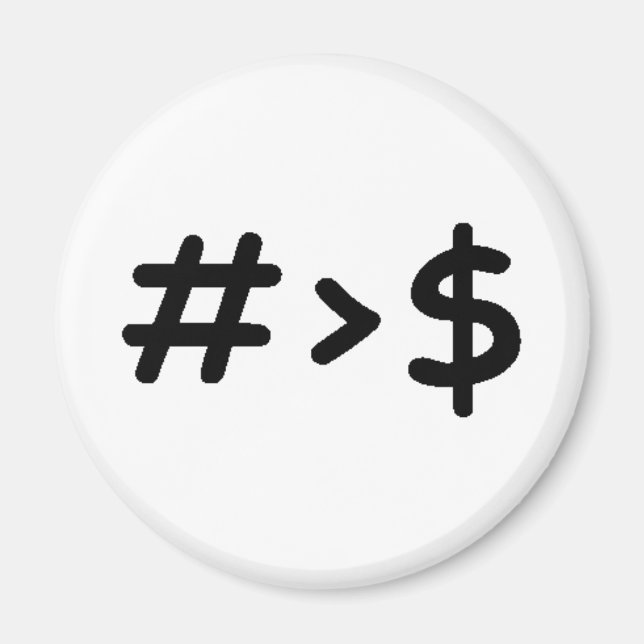 Number Magnet (Front)