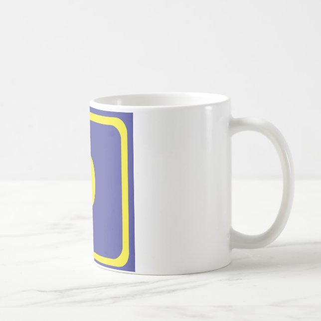 number nine coffee mug (Right)